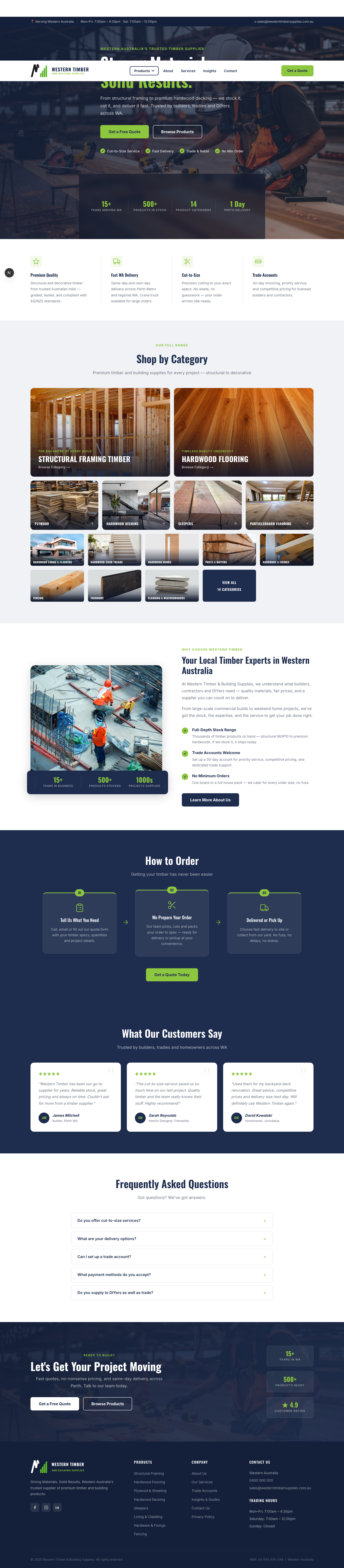 Timber — Trade Commerce Platform