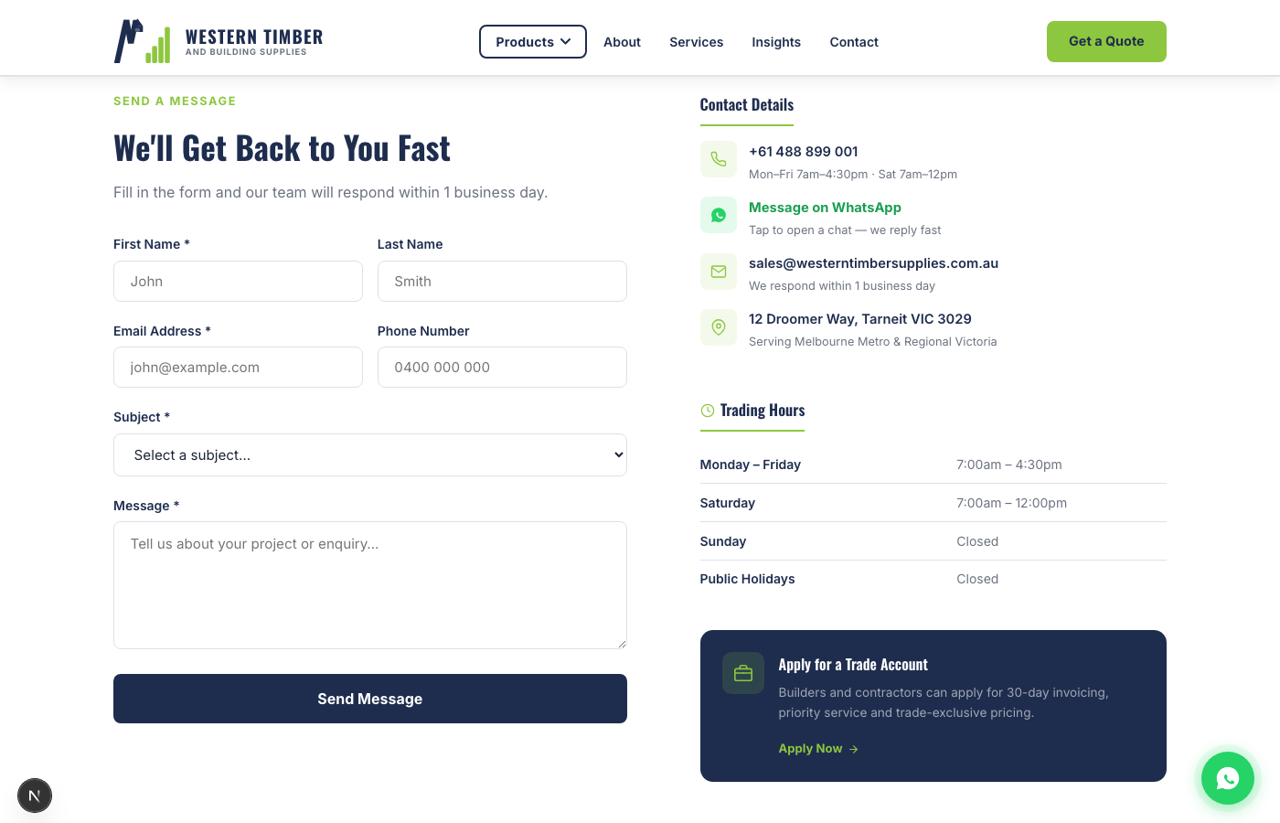 Timber — Trade Commerce Platform screenshot 4
